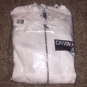 LOGO BLOCK ZIP HOODIE-